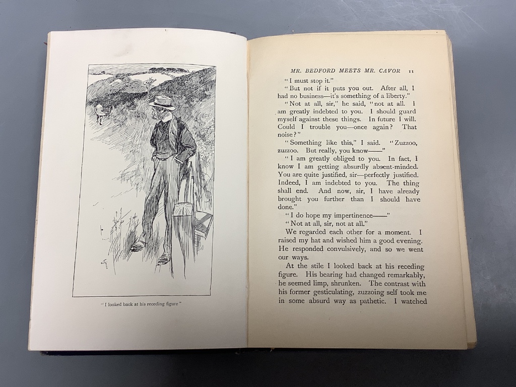 Wells, H.G. – The First Men in the Moon, 1st edition (another copy), 12 plates